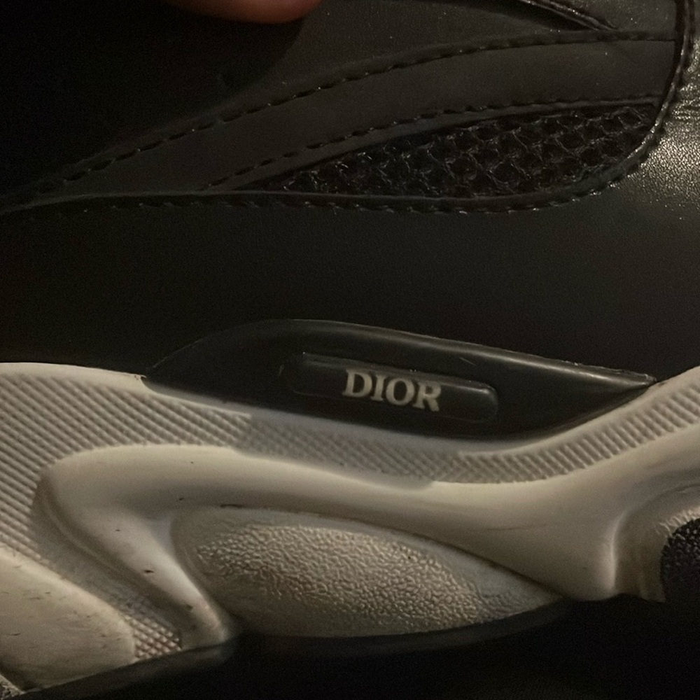 Dior Black and White Sneakers TEXT ME IF YOU WANT TO BUY 773-815-5233